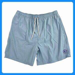 Life is Good Board Shorts Swim Trunks Men XL Blue Performance Stretch Mesh Lined